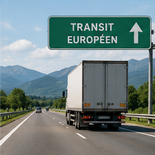 Véhicule en transit en France