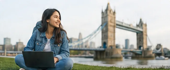 Assurance études à l’étranger pour étudiante à Londres