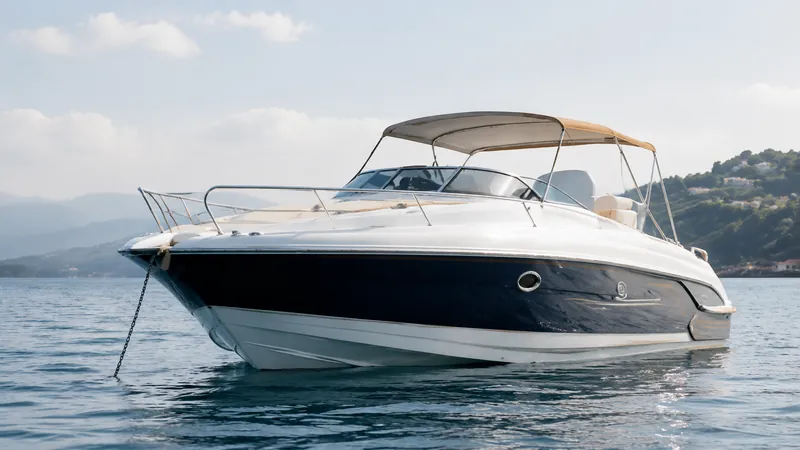 Bateau à moteur de plaisance