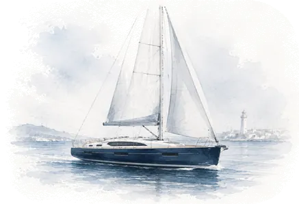 Voilier protégé par une assurance marine